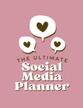 Social Media Planner: Social Media Planner and Tracker for Influencers and Social Media Managers - Gift for Influencers - 6 Month Undated Social Media Planner.