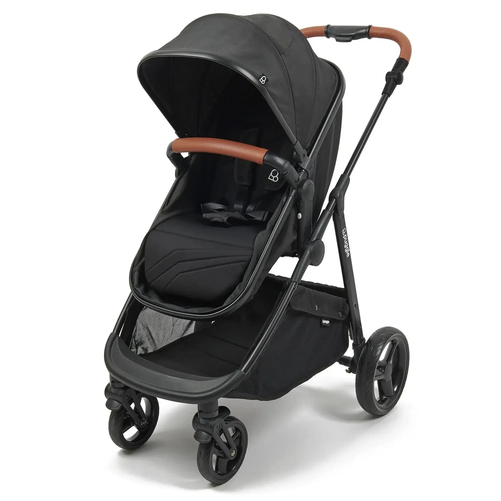 Puggle Monaco XT 2-in-1 Pushchair Travel System - Storm Black