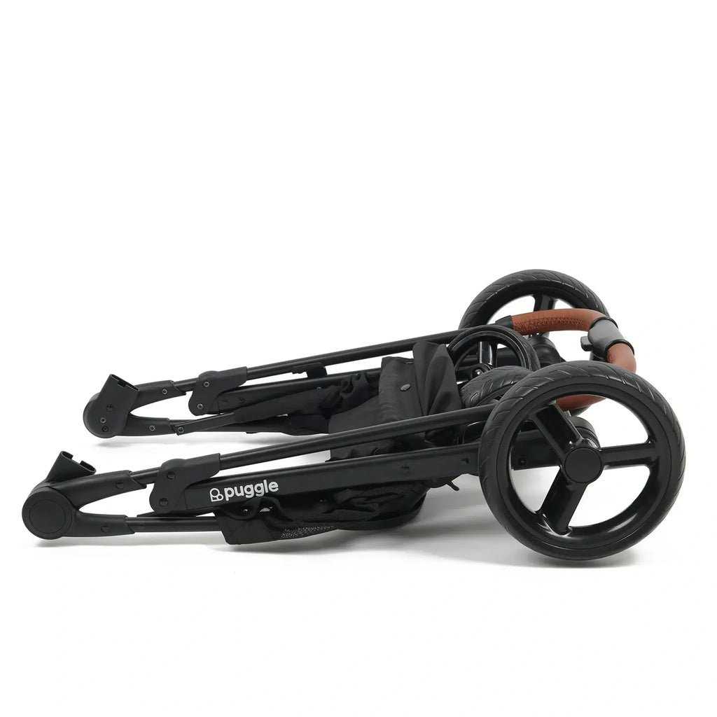 Puggle Monaco XT 2-in-1 Pushchair Travel System - Storm Black
