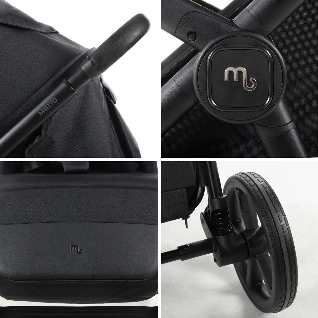 MB170 Plus Pushchair - Black