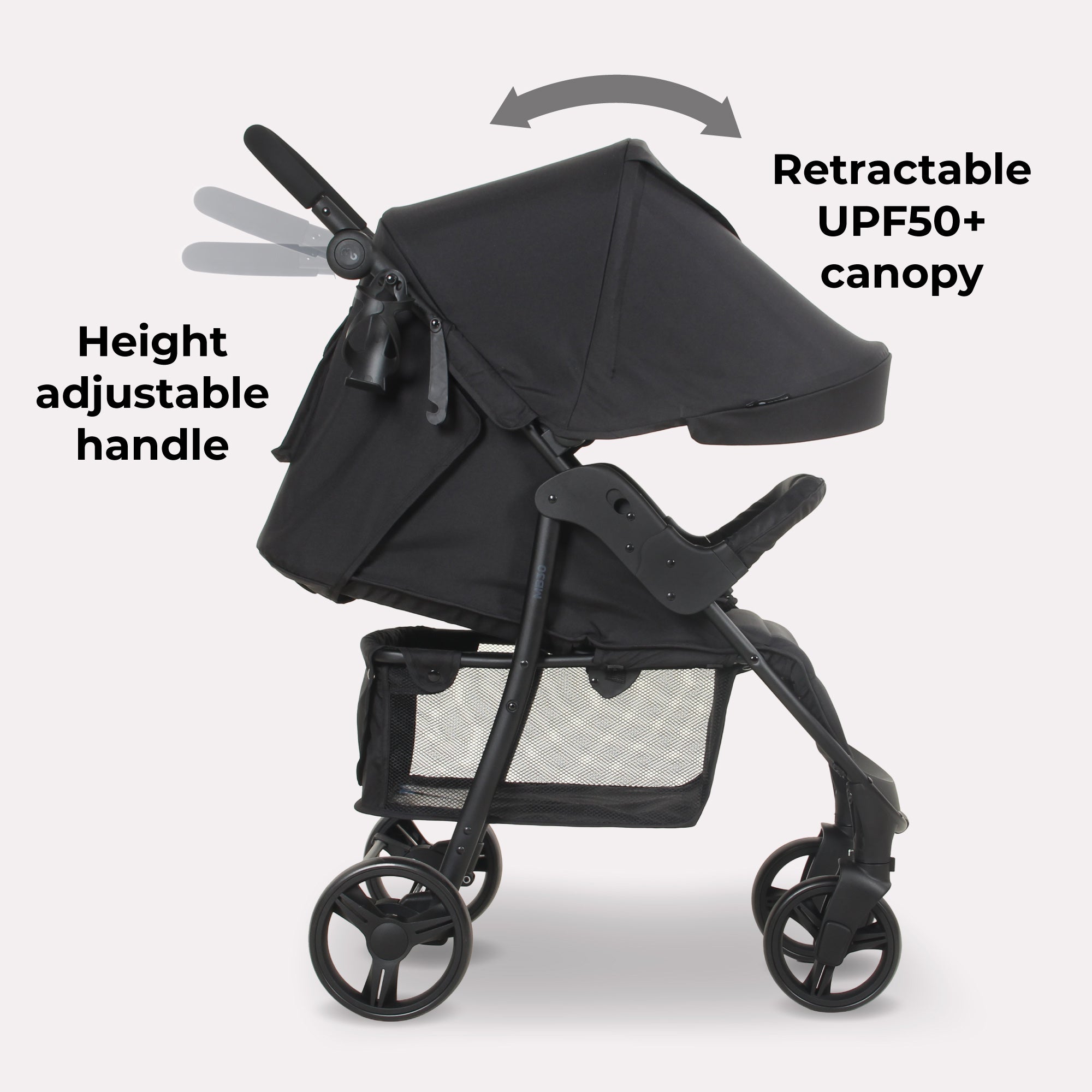 MB30 Plus Pushchair - Black