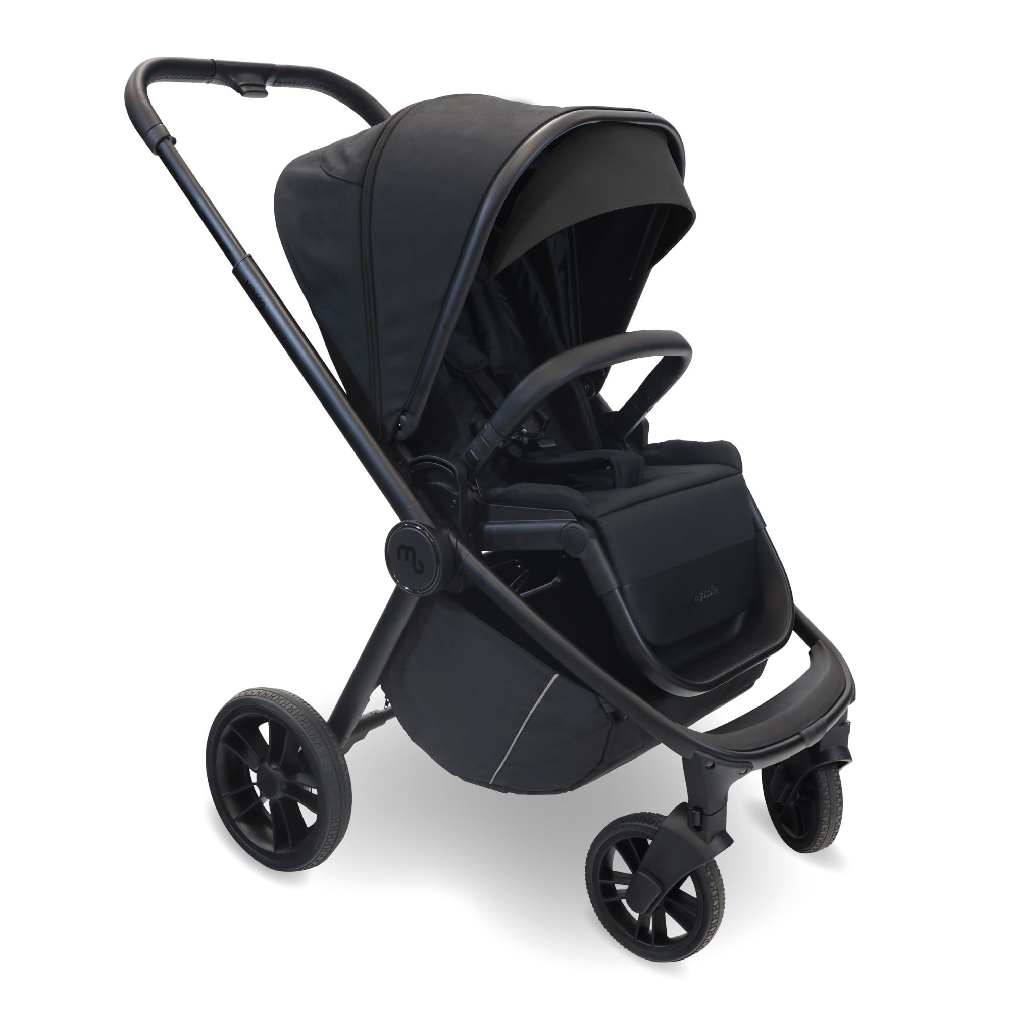 MB450i 3-in-1 Travel System with Rotating Car Seat + Base - Black