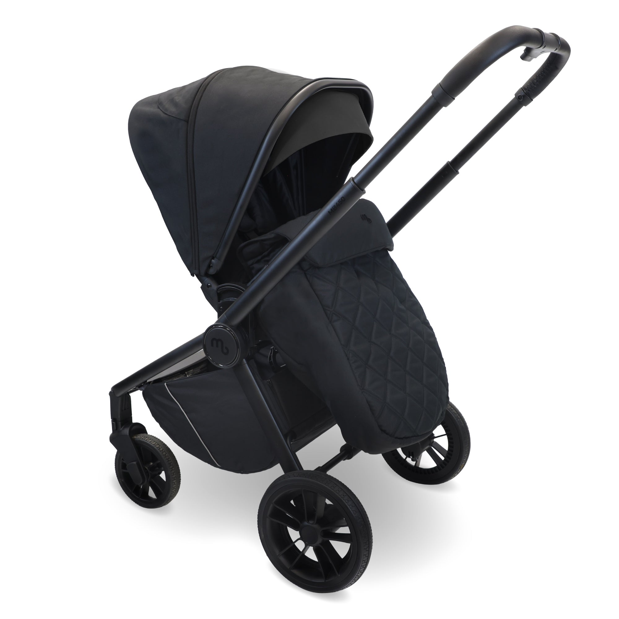 MB450i 3-in-1 Travel System with Rotating Car Seat + Base - Black