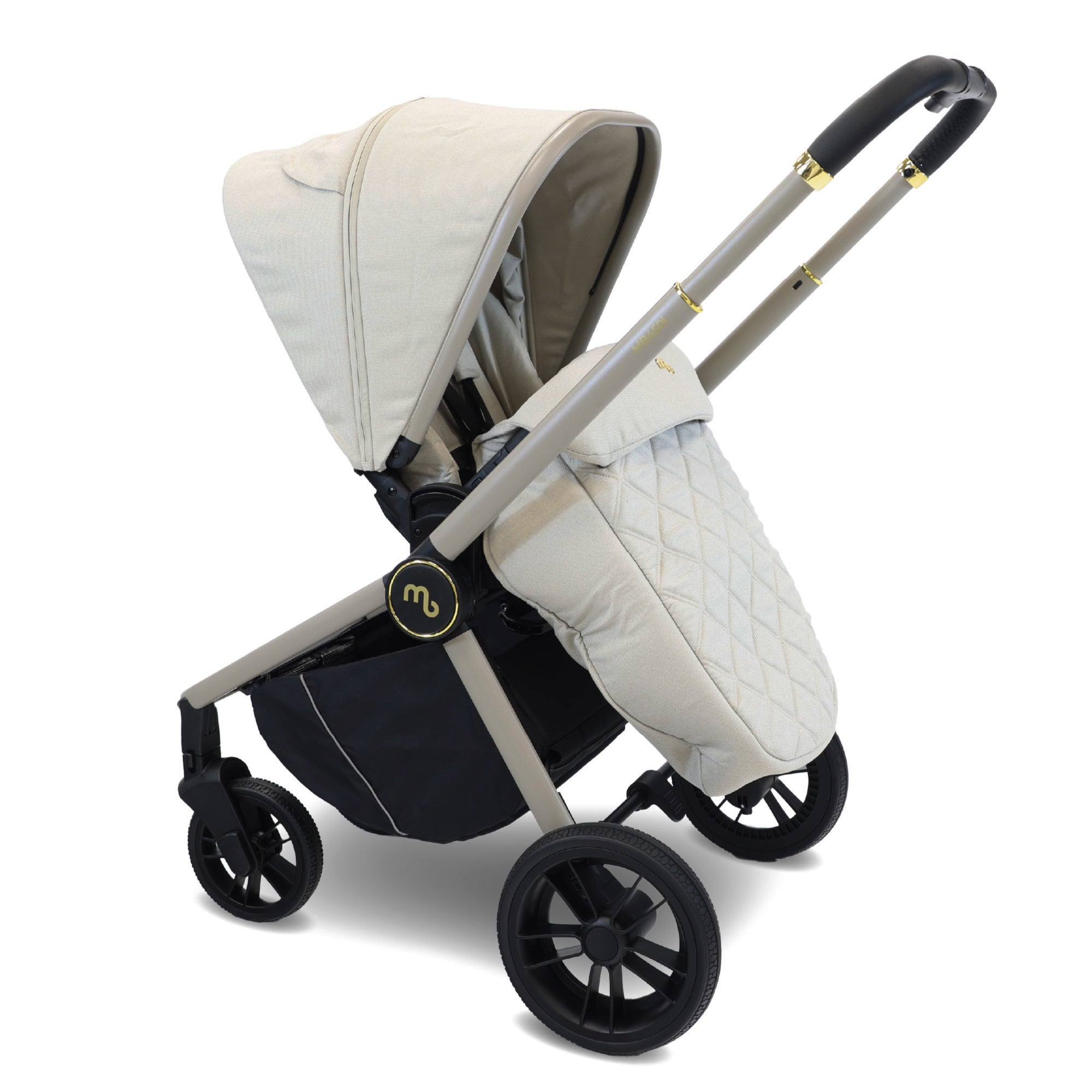 MB450 2-in-1 Pushchair & Carrycot - Ivory