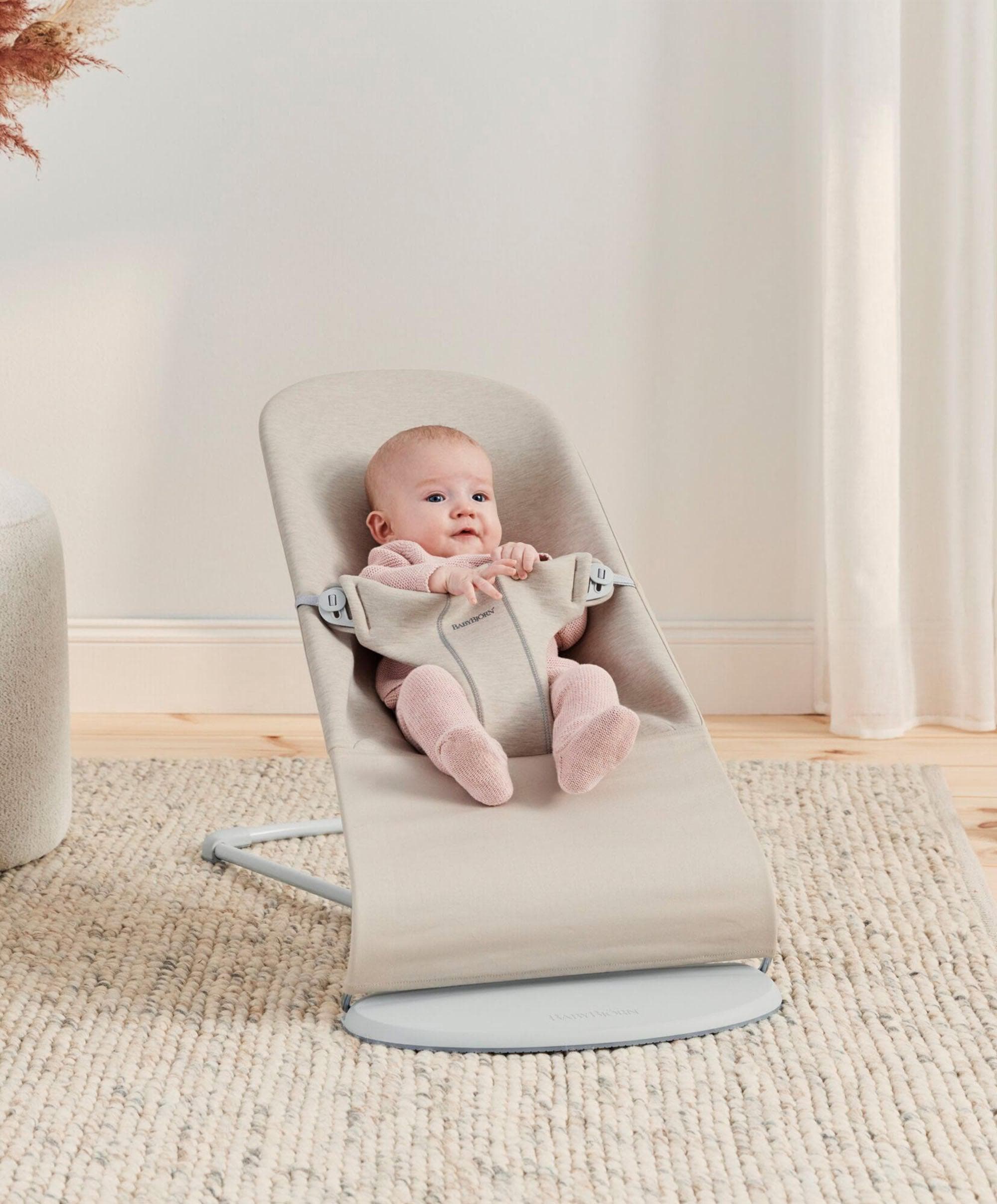 BabyBjorn Baby Bouncer Bliss - Light Beige