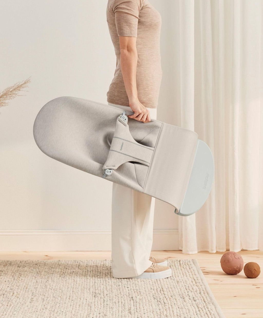 BabyBjorn Baby Bouncer Bliss - Light Beige