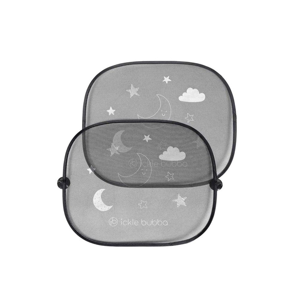 Ickle Bubba Stomp Luxe 12 Piece Travel System with i-Size Cirrus Car Seat & ISOFIX Base - Black / Midnight / Black