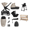 Silver Cross Tide Ultimate Baby Bundle - Stone